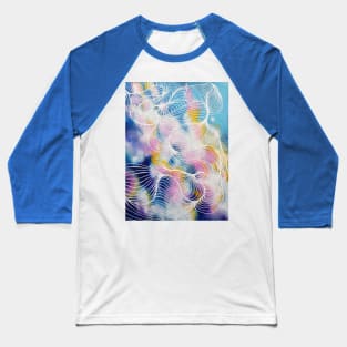 Cotton candy clouds Baseball T-Shirt